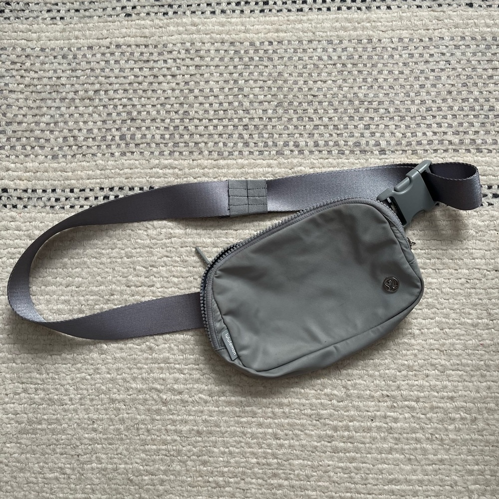 lululemon athletica Gray Crossbody Belt Bag